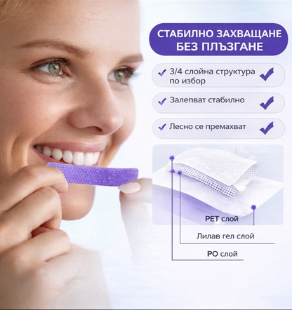DR.DENT PAP избелващи ленти за зъби – 14 процедури